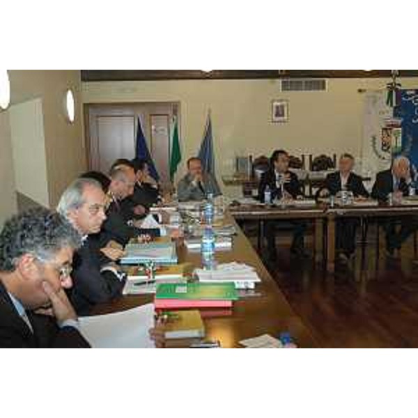 Seduta della Giunta Regionale tenutasi a Pavia di Udine. (Pavia di Udine 07/11/06)
