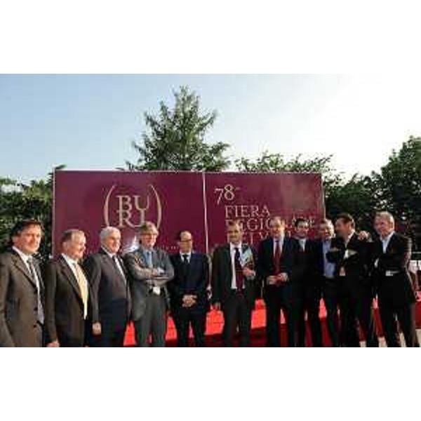 Renzo Tondo (Presidente Friuli Venezia Giulia) all'inaugurazione della 78a edizione della Fiera dei Vini di Buttrio. (Buttrio 04/06/10)