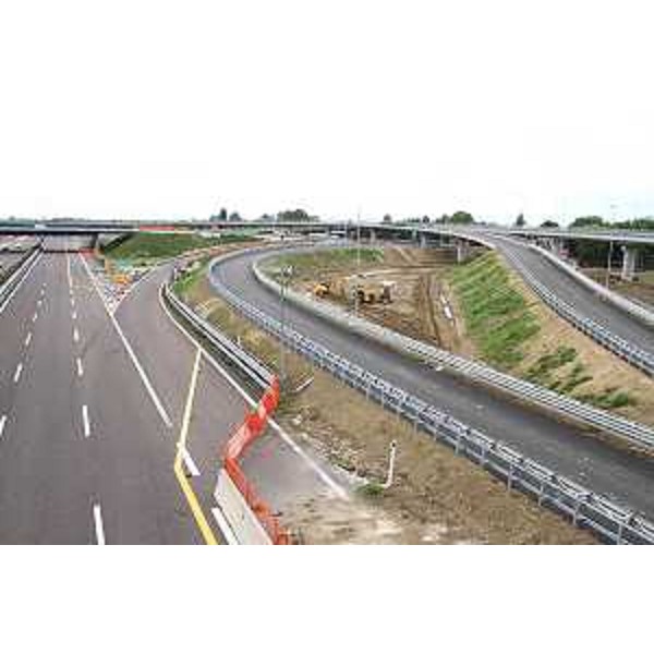Cantiere del lotto 29 sulla A28. (19/06/10)