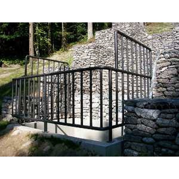 Opera per l'eliminazione della frana del rio Geu, in corrispondenza della strada regionale 355 "della Val Degano" (Km. 31+380) in comune di Forni Avoltri. (01/07/10)