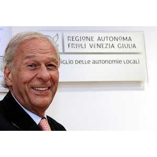 Ettore Romoli, sindaco di Gorizia, è il nuovo presidente del Consiglio delle Autonomie locali. (Udine, 20/07/2010)