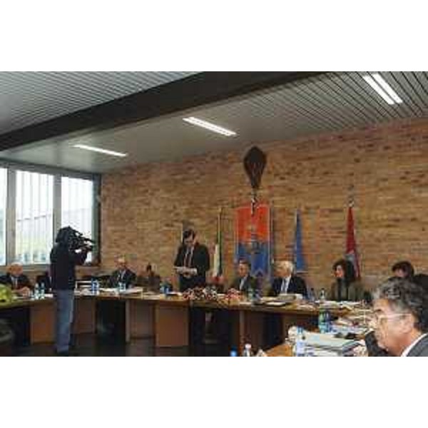 Seduta della Giunta Regionale tenutasi a Ragogna. (Ragogna 24/11/06)