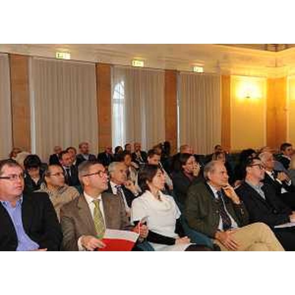 Il pubblico alla presentazione del Piano marketing per lo sviluppo del turismo in FVG. (Trieste 13/12/10)