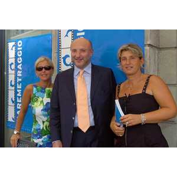 Enrico Bertossi (Assessore Regionale alle attività produttive) alla presentazione di Maremetraggio (Trieste, 29/06/05)