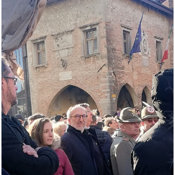 Il vicegovernatore del Friuli Venezia Giulia Riccardo Riccardi a Cividale per la tradizionale Santa Messa dello Spadone.
