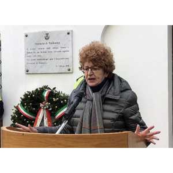 L'intervento del'assessore regionale alla Cultura Tiziana Gibelli in occasione delle celebrazioni del Giorno del Ricordo a Pordenone