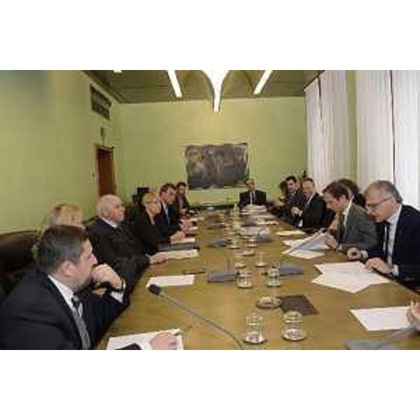 Il governatore Massimiliano Fedriga incontra la Commissione paritetica Stato-Regione