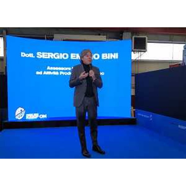 L'assessore regionale Sergio Emidio Bini 