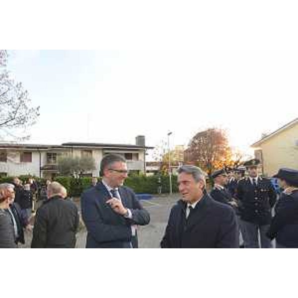 L’assessore alla Sicurezza del FVG, Pierpaolo Roberti, interviene a Pordenone alla cerimonia di consegna di alloggi per nuovi agenti di Polizia 