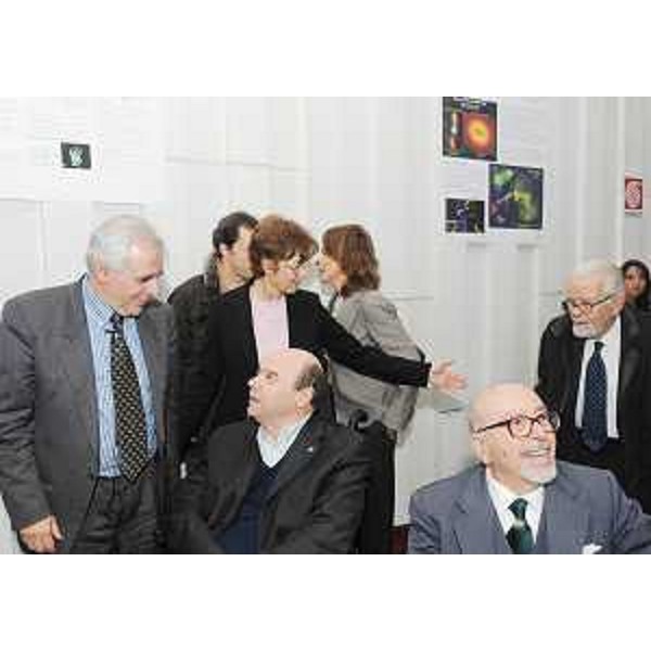 Stefano Fantoni (Direttore SISSA) e Vladimir Kosic (Assessore regionale Salute e Protezione sociale) nel corso delle celebrazioni per il trentennale della Scuola Internazionale Superiore di Studi Avanzati - SISSA, a Trieste. (Trieste 25/11/08)